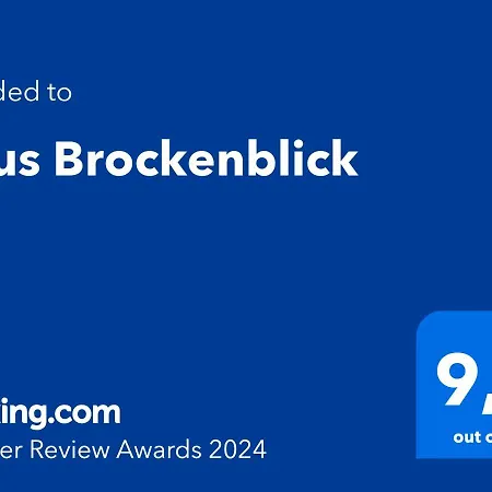 Haus Brockenblick Apartamento Wernigerode